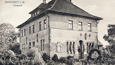 Postkarte des Pastorats aus dem Jahr 1920