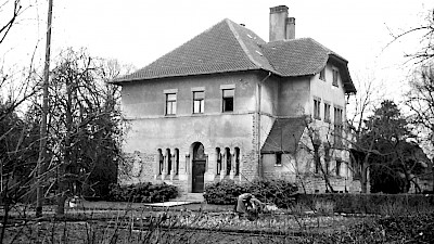 Ansicht des Pastorats aus 1952