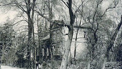 Haus Roberg am Dermter Teich um 1920