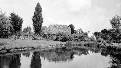 Aufnahme des Dermter Teichs aus 1954