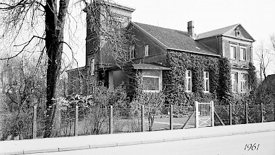 Haus Roberg am Dermter Teich, Aufnahme aus 1962