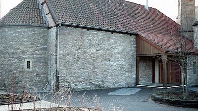Das Kapitelhaus nach dem Umbau zur Stiftskapelle