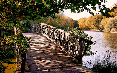 Idyllische Herbststimmung im Steinfurter Bagno